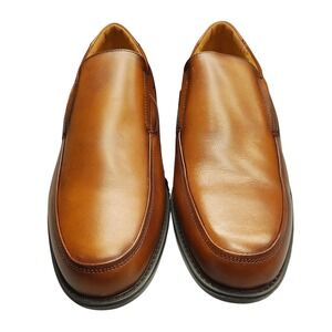 Florsheim Midtown Ortholite Slip On Shoes Mens 8.5 EEE Brown Leather 12137-221
